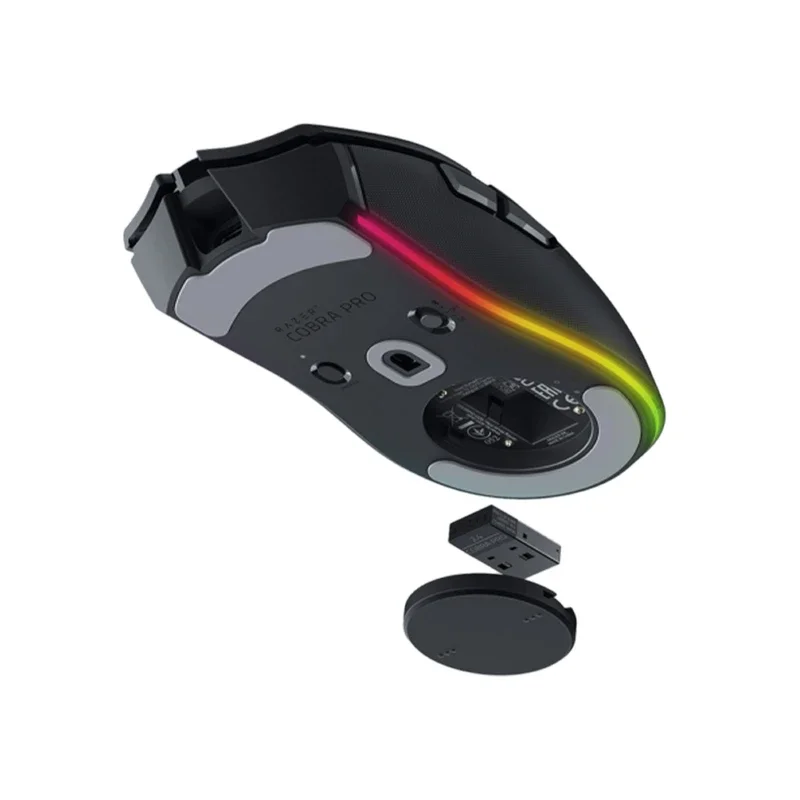 ماوس گیمینگ دوگانه بی‌سیم و باسیم ریزر مدل COBRA PRO