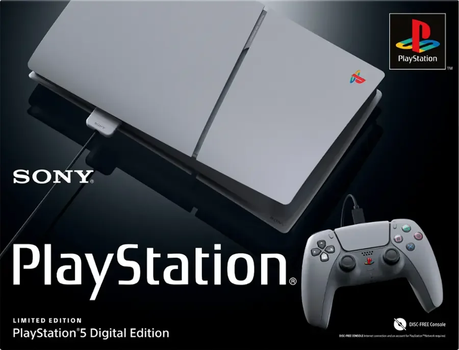 کنسول بازی سونی PlayStation 5 Slim 30th Anniversary Limited Edition