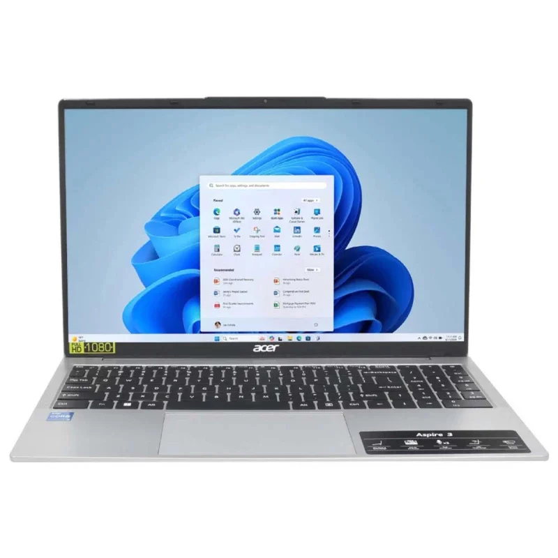 لپ تاپ ایسر 15.6 اینچی مدل Aspire 3 A325 Core i3 1305U 8GB 512GB Intel UHD