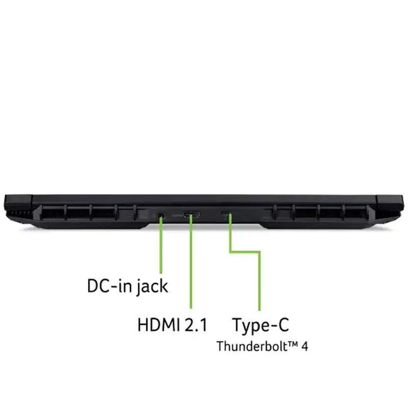 لپ تاپ ایسر 16 اینچی مدل  Nitro V16 ANV16 Core i5 14450HX 8GB 512GB RTX۴۰۵۰ 6GB