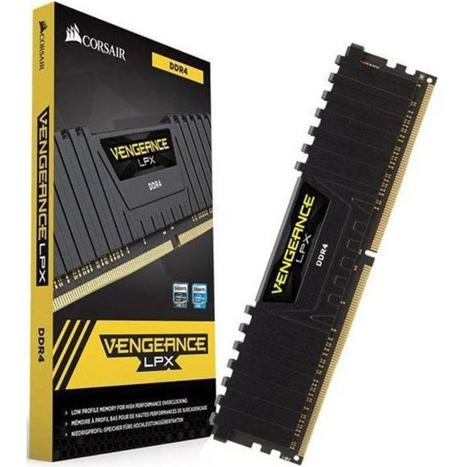 رم دسکتاپ DDR4 دو کاناله 3200 مگاهرتز CL16 کورسیر مدل Vengeance LPX ظرفیت 16 گیگابایت