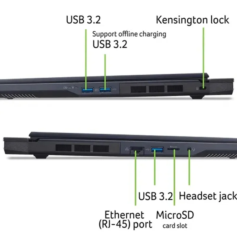 لپ تاپ گیمینگ ایسر 16 اینچی مدل Predator Helios Neo 16 PHN16 Core Ultra9 275HX 16GB 1TB RTX5070 8GB