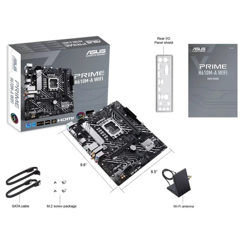 مادربرد ASUS مدل PRIME H610M-A WIFI DDR5
