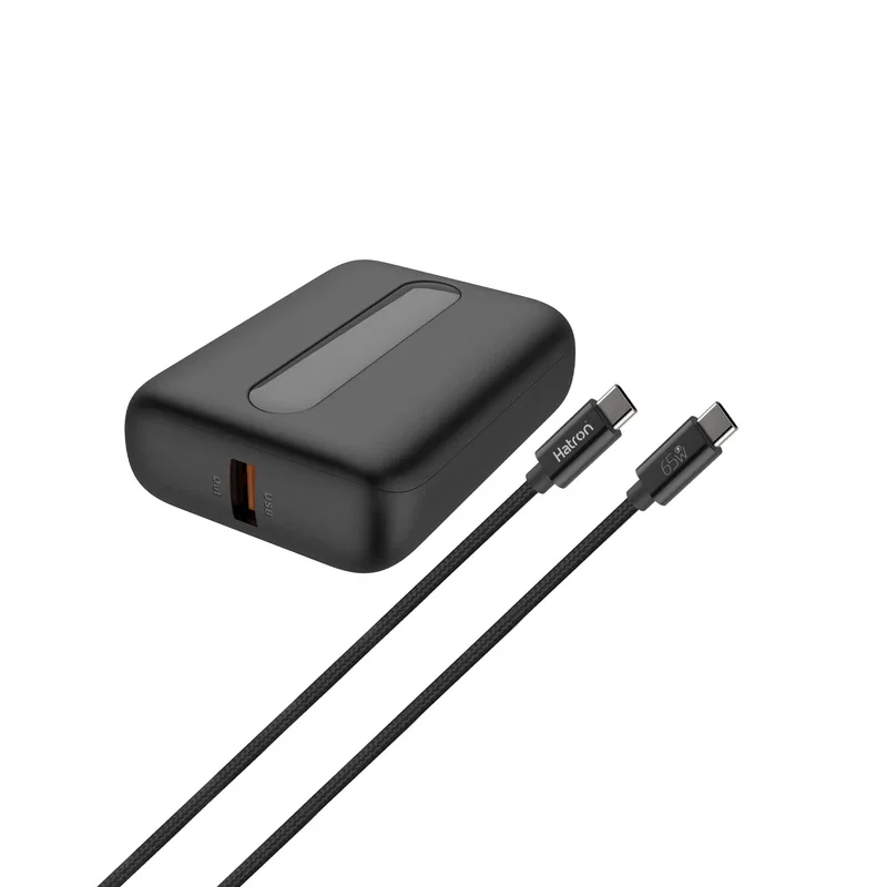 پاوربانک هترون مدل HPB1060M با ظرفیت 10000میلی آمپر ساعت