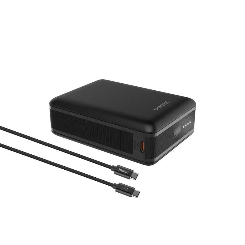 پاوربانک هترون مدل HPB2060ME با ظرفیت ۲۰۰۰۰ میلی آمپر ساعت