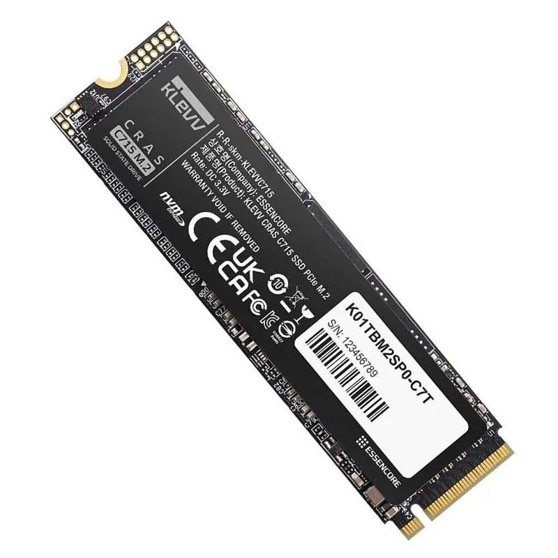 حافظه اس اس دی اینترنال کلو مدل CRAS C715 M.2 2280 NVMe ظرفیت 1 ترابایت